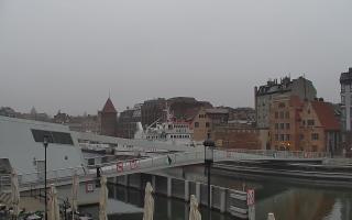 Gdańsk - Motława- most - 18-12-2025 07:16