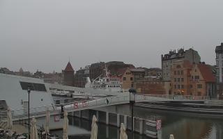Gdańsk - Motława- most - 18-12-2025 07:24
