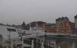 Gdańsk - Motława- most - 18-12-2025 07:32