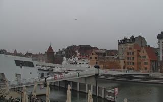 Gdańsk - Motława- most - 18-12-2025 07:55