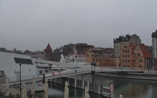 Gdańsk - Motława- most - 18-12-2025 08:02