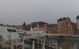 Gdańsk - Motława- most - 18-12-2025 08:26