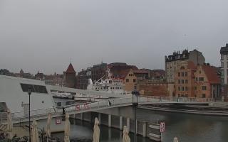 Gdańsk - Motława- most - 18-12-2025 08:41