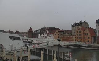 Gdańsk - Motława- most - 18-12-2025 08:49