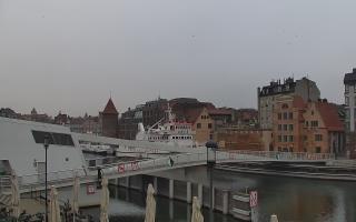 Gdańsk - Motława- most - 18-12-2025 08:56