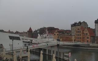 Gdańsk - Motława- most - 18-12-2025 09:04