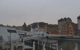 Gdańsk - Motława- most - 18-12-2025 09:58