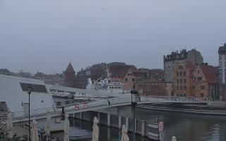 Gdańsk - Motława- most - 18-12-2025 10:21