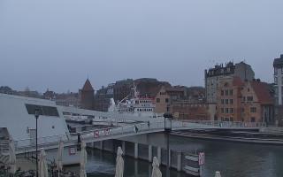 Gdańsk - Motława- most - 18-12-2025 10:29