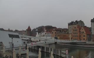 Gdańsk - Motława- most - 18-12-2025 10:52