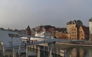 Gdańsk - Motława- most - 18-12-2025 11:07