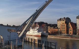 Gdańsk - Motława- most - 18-12-2025 12:01