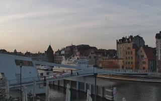 Gdańsk - Motława- most - 18-12-2025 12:47