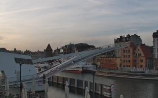 Gdańsk - Motława- most - 18-12-2025 13:10