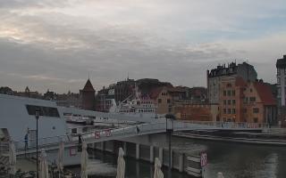 Gdańsk - Motława- most - 18-12-2025 13:49