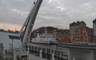 Gdańsk - Motława- most - 18-12-2025 14:04