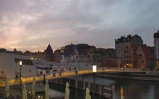 Gdańsk - Motława- most - 18-12-2025 14:43