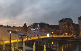 Gdańsk - Motława- most - 18-12-2025 14:51