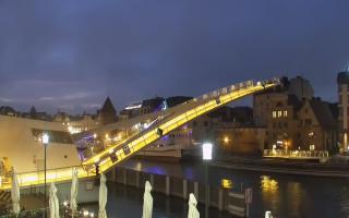 Gdańsk - Motława- most - 18-12-2025 15:06