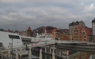 Gdańsk - Motława- most - 17-03-2026 06:07