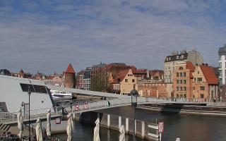Gdańsk - Motława- most - 23-04-2026 07:43