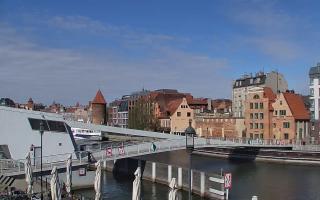 Gdańsk - Motława- most - 23-04-2026 07:51