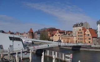 Gdańsk - Motława- most - 23-04-2026 07:58