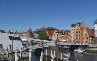 Gdańsk - Motława- most - 01-05-2026 07:57