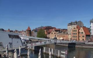 Gdańsk - Motława- most - 01-05-2026 08:43