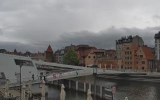 Gdańsk - Motława- most - 13-05-2026 07:41