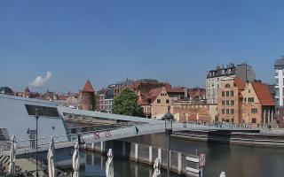 Gdańsk - Motława- most - 20-05-2026 08:43