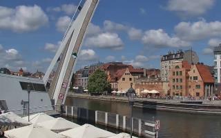 Gdańsk - Motława- most - 23-05-2026 08:27