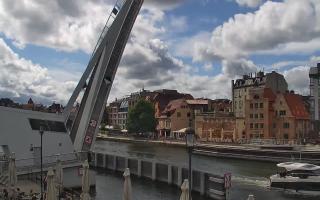 Gdańsk - Motława- most - 14-06-2026 13:04