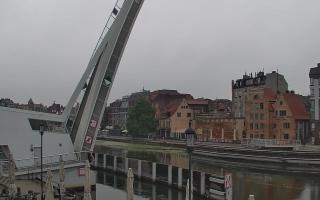 Gdańsk - Motława- most - 18-07-2026 04:51