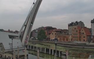 Gdańsk - Motława- most - 18-07-2026 05:37