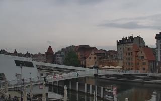 Gdańsk - Motława- most - 18-07-2026 07:48