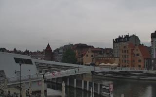 Gdańsk - Motława- most - 18-07-2026 07:56