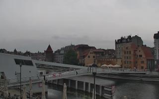 Gdańsk - Motława- most - 18-07-2026 08:04