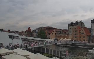 Gdańsk - Motława- most - 01-08-2026 10:38