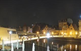 Gdańsk - Motława- most - 07-10-2026 20:46