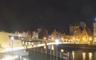Gdańsk - Motława- most - 10-10-2026 19:44