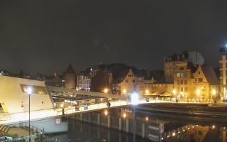 Gdańsk - Motława- most - 21-10-2026 21:09