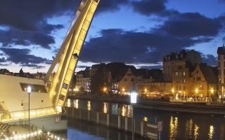 Gdańsk - Motława- most - 24-10-2026 16:09