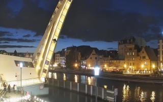 Gdańsk - Motława- most - 24-10-2026 16:24