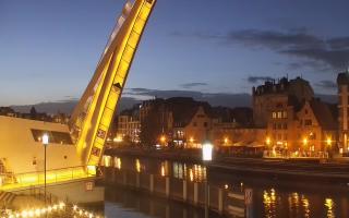 Gdańsk - Motława- most - 26-10-2026 16:08
