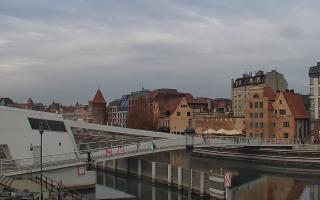 Gdańsk - Motława- most - 28-10-2026 07:01