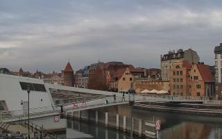 Gdańsk - Motława- most - 28-10-2026 07:08