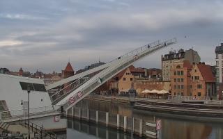 Gdańsk - Motława- most - 28-10-2026 07:16