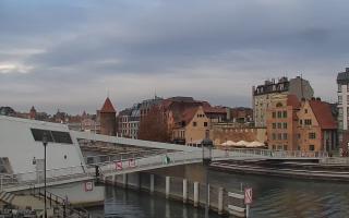 Gdańsk - Motława- most - 28-10-2026 07:24