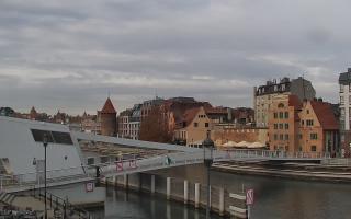 Gdańsk - Motława- most - 28-10-2026 08:02